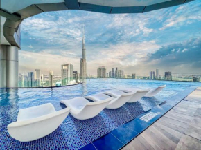 Tallest Infinity Pool with Burj Khalifa Views
